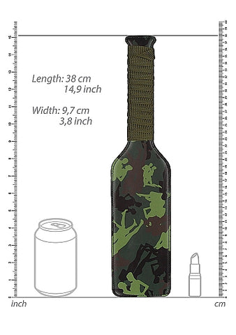Ouch! Army Theme Paddle size