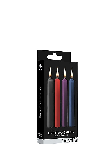 Ouch! Hot Wax Candles 4 Pieces box