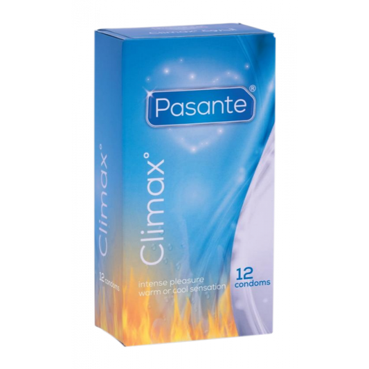 Pasante Climax Condoms (12 Pack) box