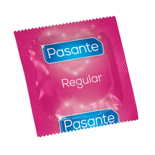 Pasante Regular Condoms (12 pack) single condom