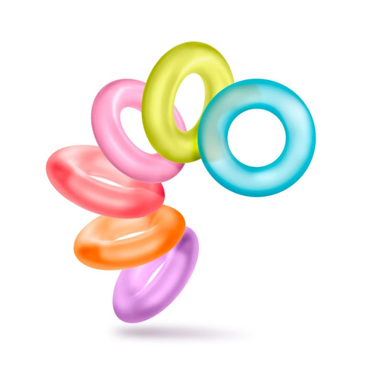 Play With Me King Of The Cock Ring 6pk ring waterfall
