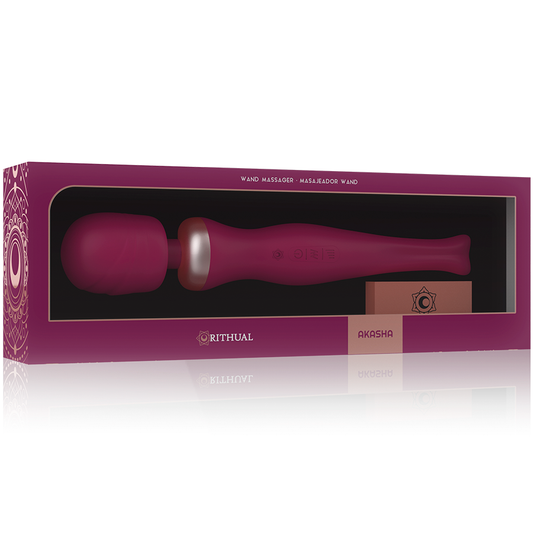 Rithual Akasha Wand burgundy box