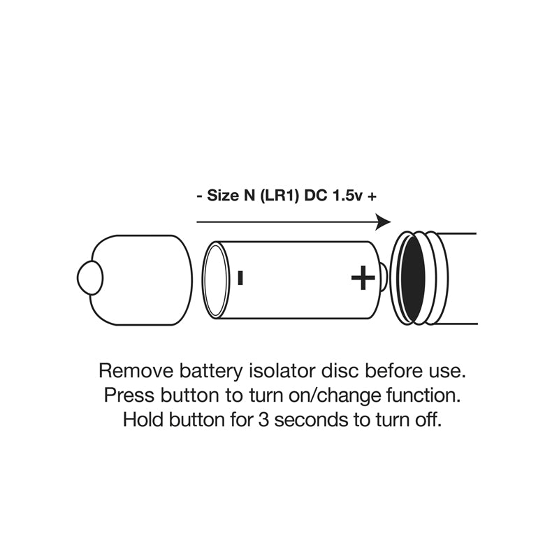 Rocks Off Big Boy Prostate Vibrator battery