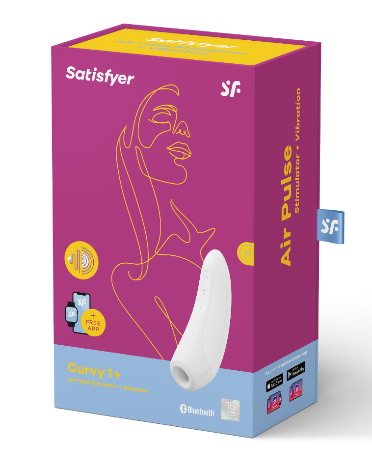 Satisfyer Curvy 1 Plus box white