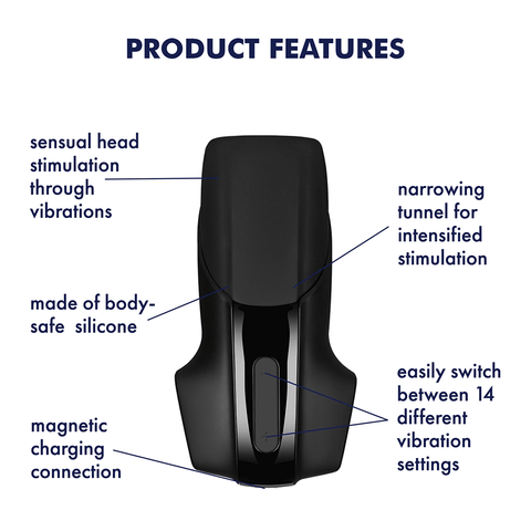 Satisfyer Men Vibration features