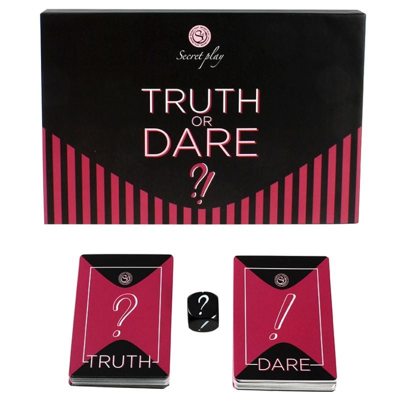 SecretPlay Truth Or Dare (FR/PT) with cards and die