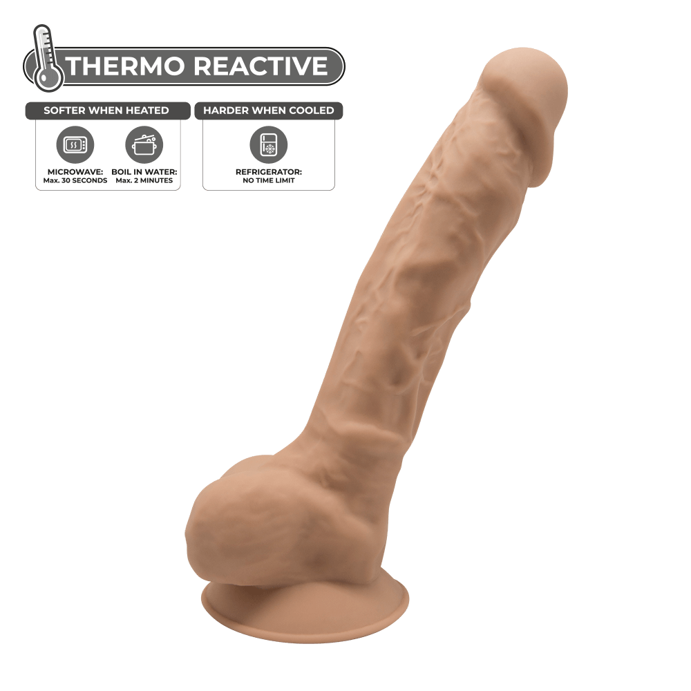 Silexd 9 Inch Thermo Reactive Dildo