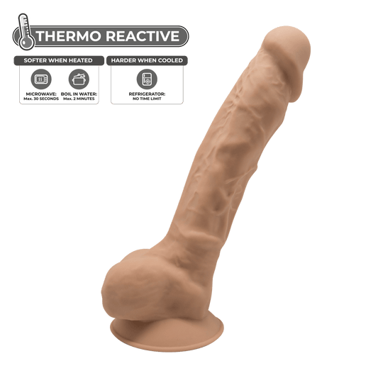 Silexd 9 Inch Thermo Reactive Dildo