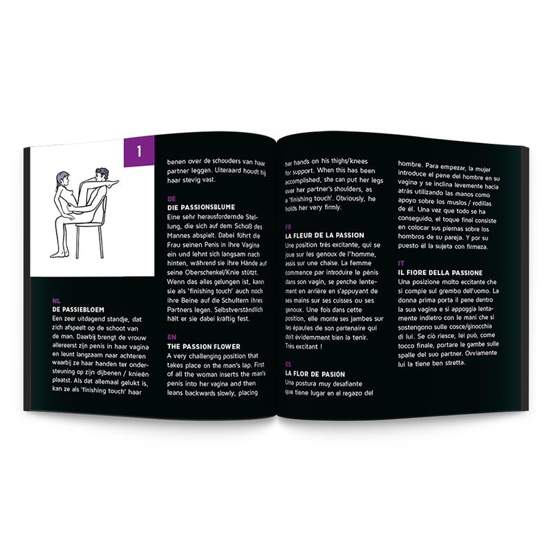 Tease&Please Sex Roulette - Kama Sutra booklet