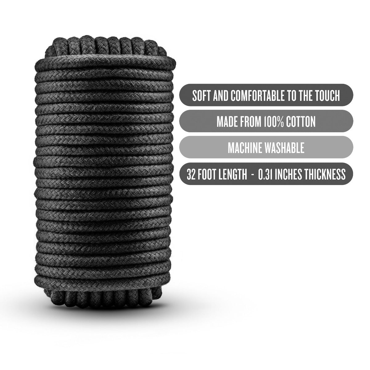 Temptasia Bondage Rope features
