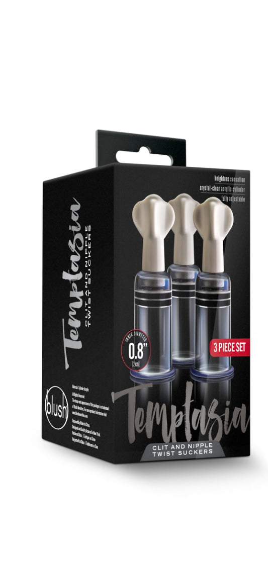 Temptasia Clit And Nipple Twist Suckers box