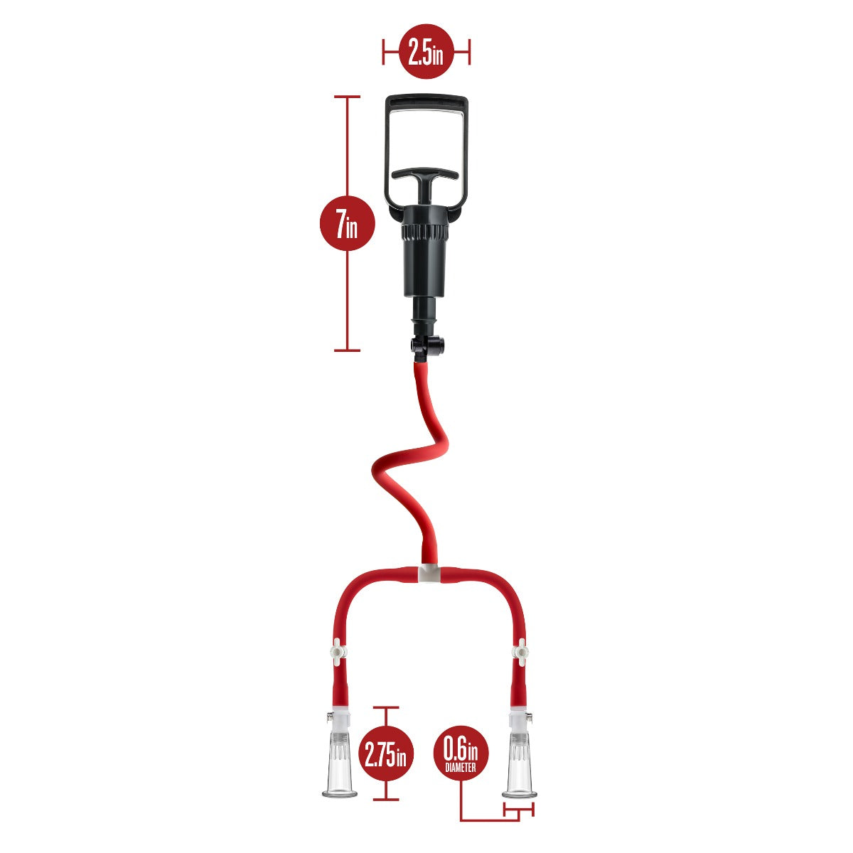 Temptasia Nipple Pump System sizes