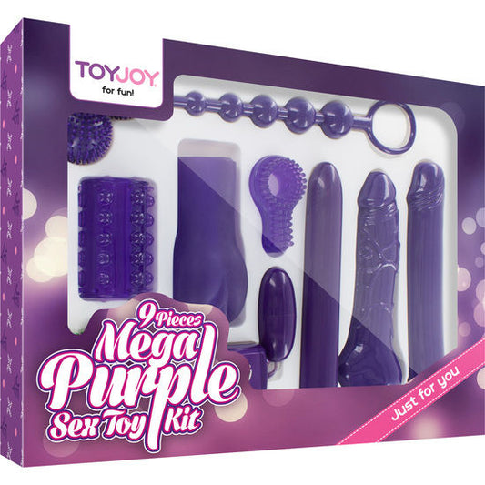 ToyJoy Just For You Mega Purple Sex Toy Kit box