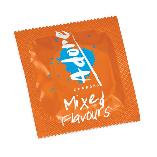 Adore Flavour Condoms 12pk - Loveangels