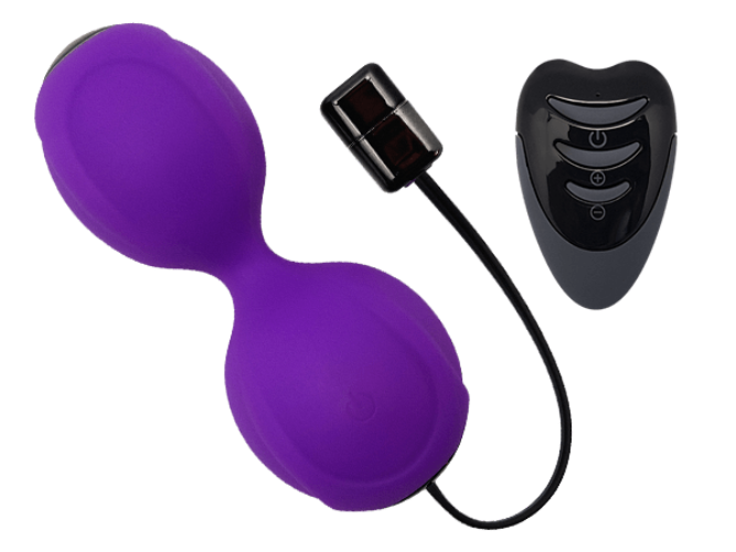 Adrien Lastic Vibrating Pelvic Floor Exerciser With Remote - Loveangels