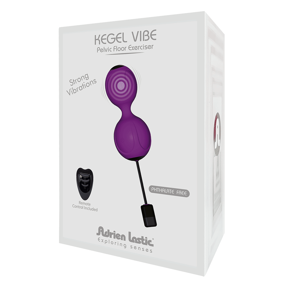 Adrien Lastic Vibrating Pelvic Floor Exerciser With Remote - Loveangels