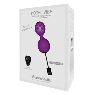 Adrien Lastic Vibrating Pelvic Floor Exerciser With Remote - Loveangels