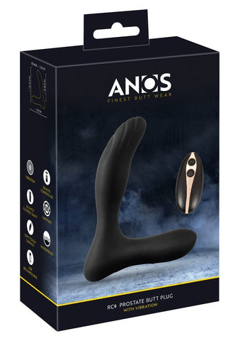 Anos Remote Control Prostate Plug with Vibration - Loveangels