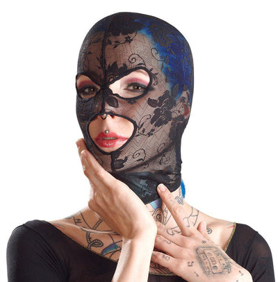 Bad Kitty Lace Head Hood - Loveangels