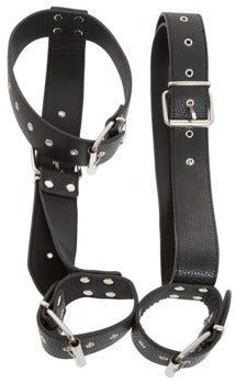 Bad Kitty Neck Restraint with Handcuffs - Loveangels