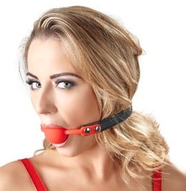 Bad Kitty Red Silicone Gag - Loveangels