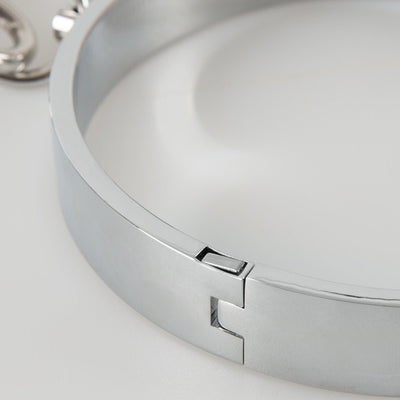 Bad Kitty Stainless Steel Wrist to Neck Restraint - Loveangels