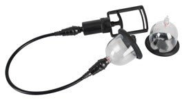 Bad Kitty Vibrating Nipple Pleasure Cups - Loveangels