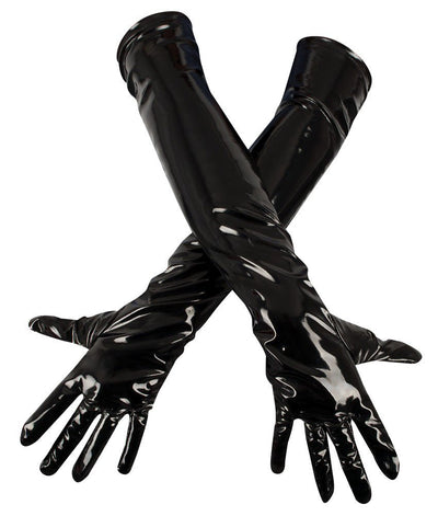 Black Level Mistress Vinyl Gloves - Loveangels