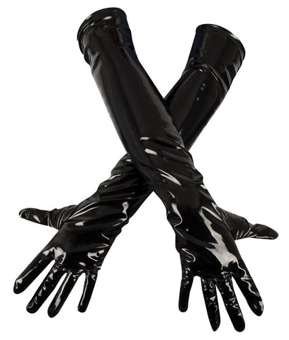 Black Level Mistress Vinyl Gloves - Loveangels