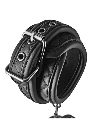 Blaze Ankle Cuff Diamond Black - Loveangels