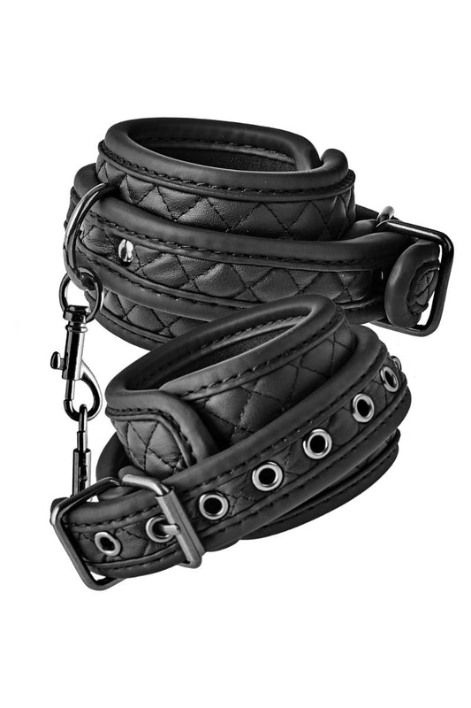 Blaze Ankle Cuff Diamond Black - Loveangels