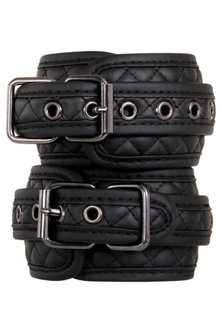 Blaze Ankle Cuff Diamond Black - Loveangels