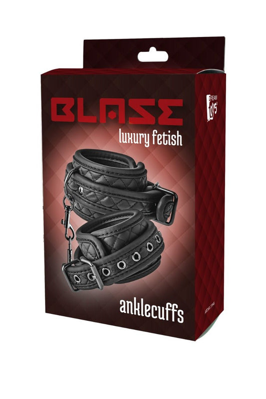 Blaze Ankle Cuff Diamond Black - Loveangels
