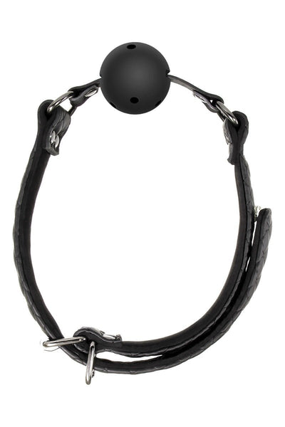 Blaze Ball Gag Diamond Black - Loveangels