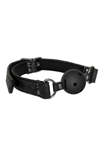 Blaze Ball Gag Diamond Black - Loveangels