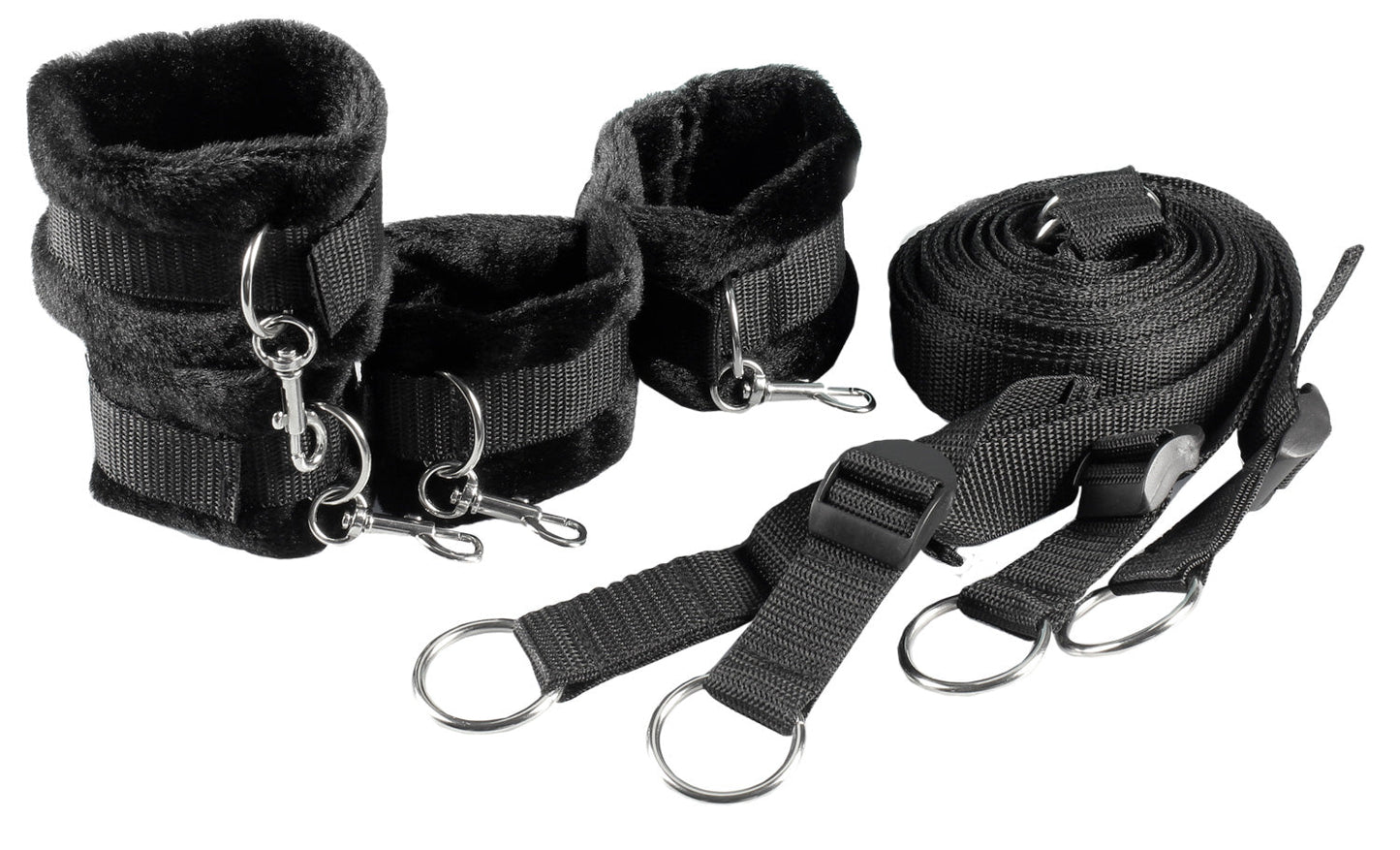 Blaze Bed Restraint Cuff Set - Loveangels