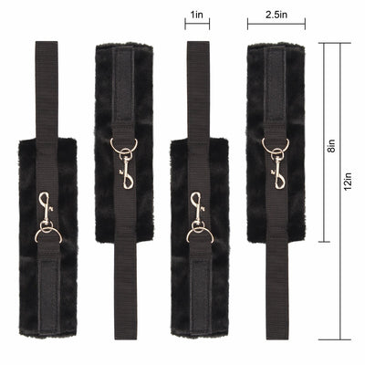 Blaze Bed Restraint Cuff Set - Loveangels