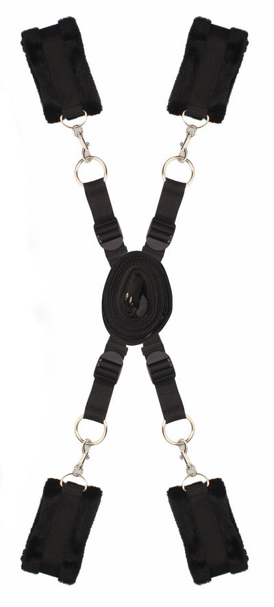 Blaze Bed Restraint Cuff Set - Loveangels
