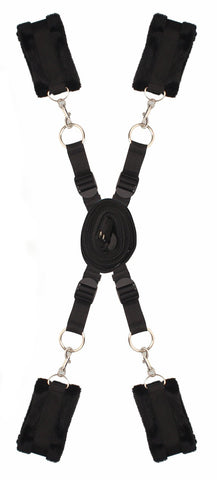 Blaze Bed Restraint Cuff Set - Loveangels