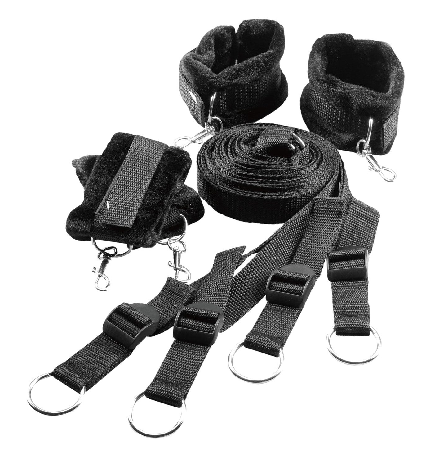 Blaze Bed Restraint Cuff Set - Loveangels