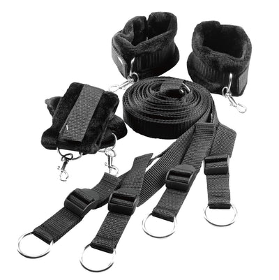 Blaze Bed Restraint Cuff Set - Loveangels