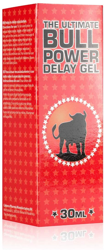 Cobeco The Ultimate Bull Power Delay Gel (30ml) - Loveangels