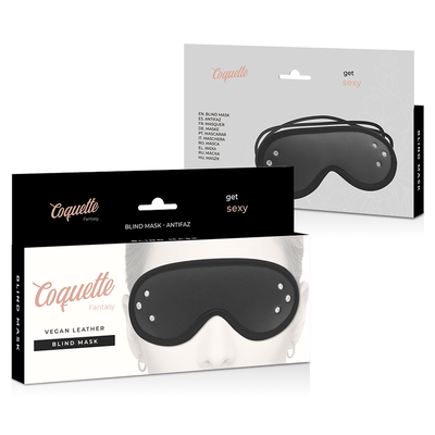Coquette Fantasy Vegan Leather Blind Mask - Loveangels