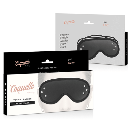 Coquette Fantasy Vegan Leather Blind Mask - Loveangels