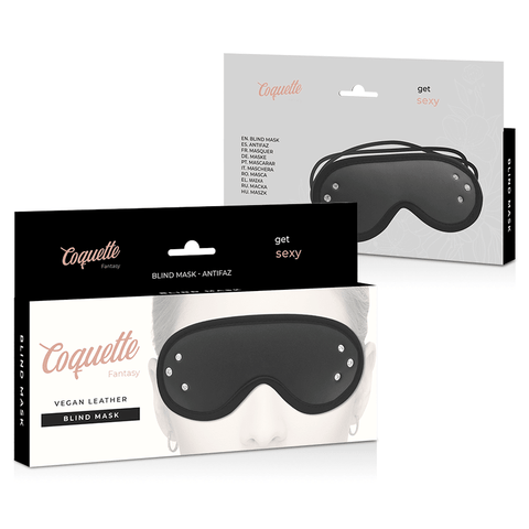 Coquette Fantasy Vegan Leather Blind Mask - Loveangels