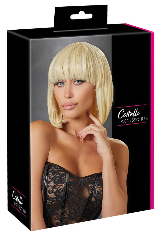 Cottelli Blonde Bob Wig - Loveangels