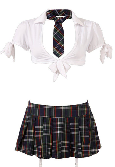 Cottelli Green Schoolgirl Costume - Loveangels