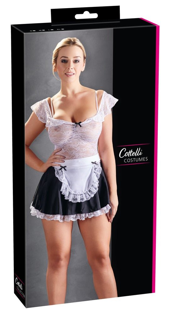 Cottelli Lace Maid's Dress - Loveangels