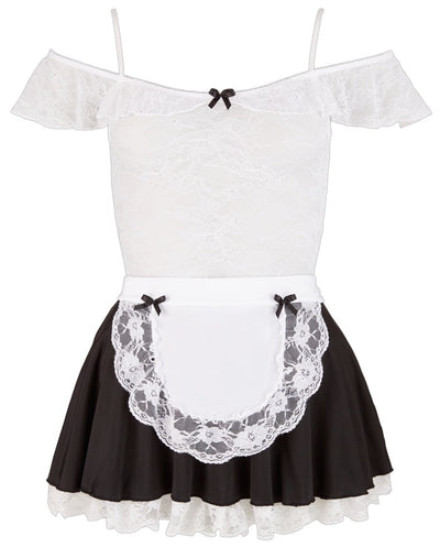 Cottelli Lace Maid's Dress - Loveangels