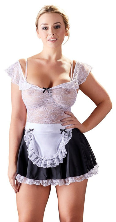 Cottelli Lace Maid's Dress - Loveangels